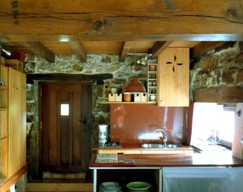 Cocina desde el salon
